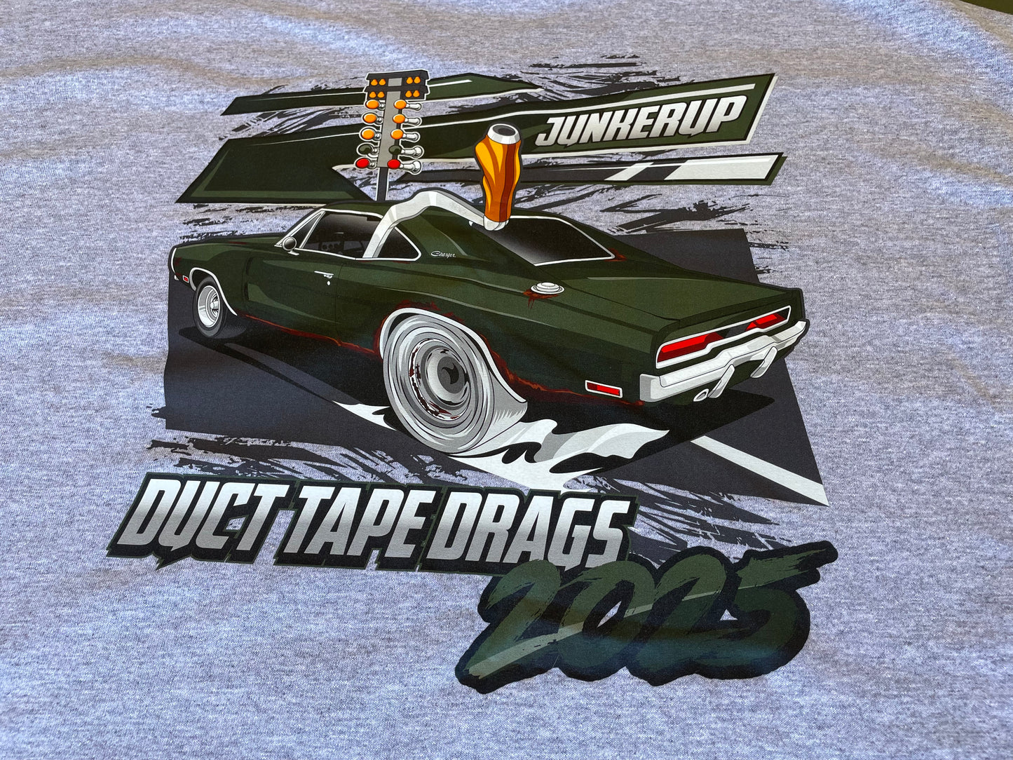 2025 Duct tape drags 70 charger shirt