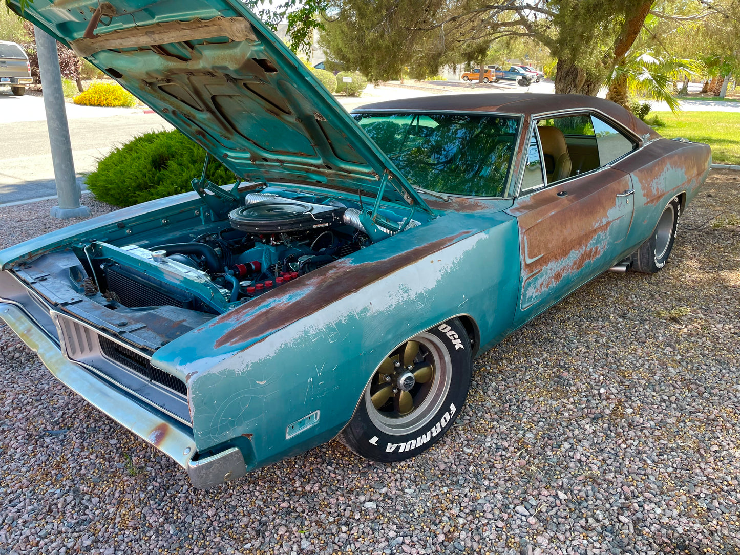 1969 charger “Patina” I broke it yoke