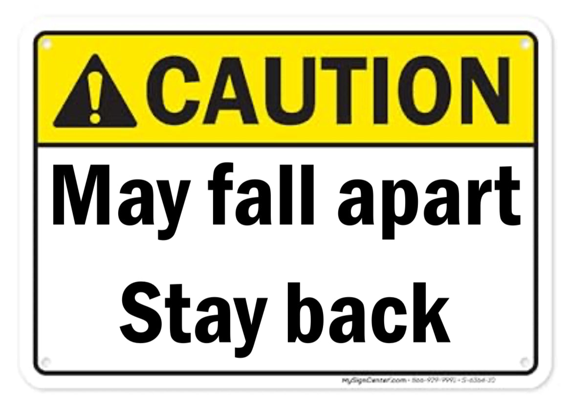 You’ve been warned I drive hoopty that may fall apart