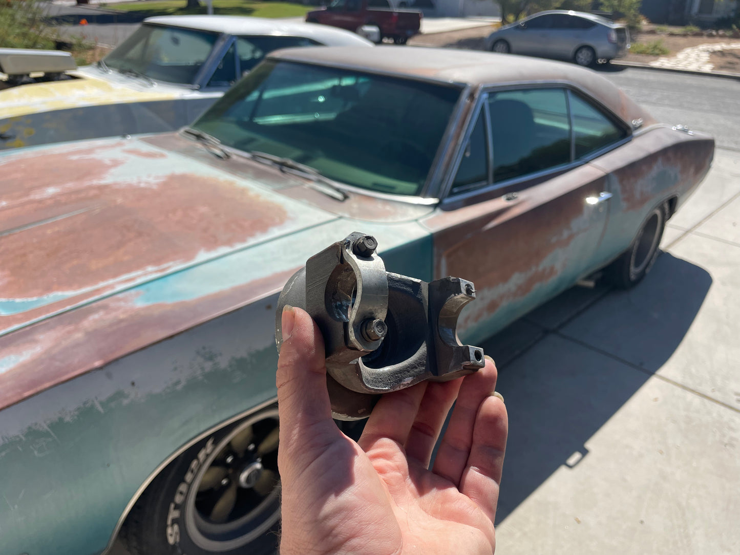 1969 charger “Patina” I broke it yoke